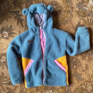 Obermeyer girls fleece teddy coat Shay